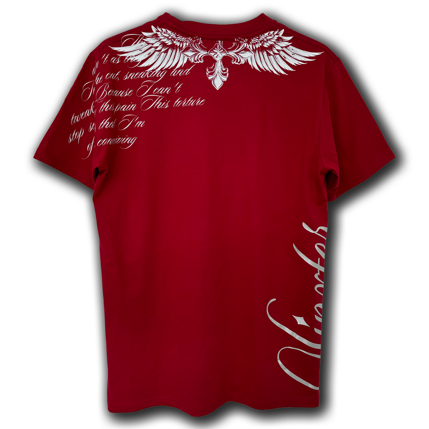 Blood Script Tee