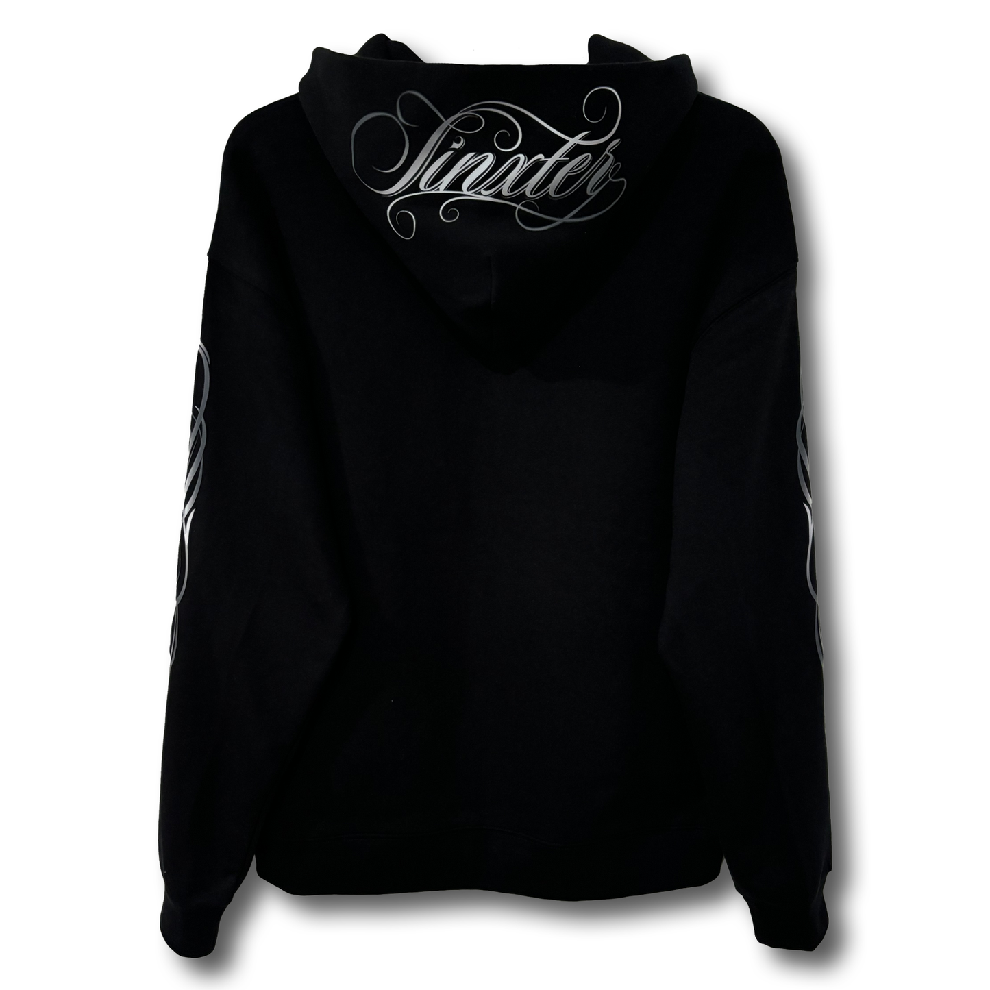 Script Black Hoodie