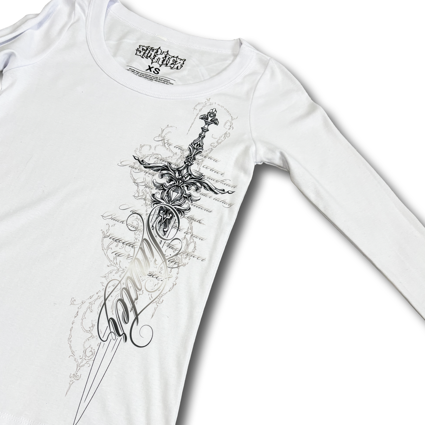 Cyber Sword Womens Longsleeve
