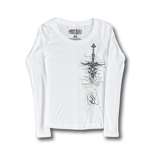 Cyber Sword Womens Longsleeve